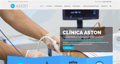 Desktop Screenshot of clinicaaston.com