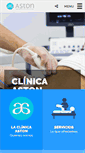 Mobile Screenshot of clinicaaston.com